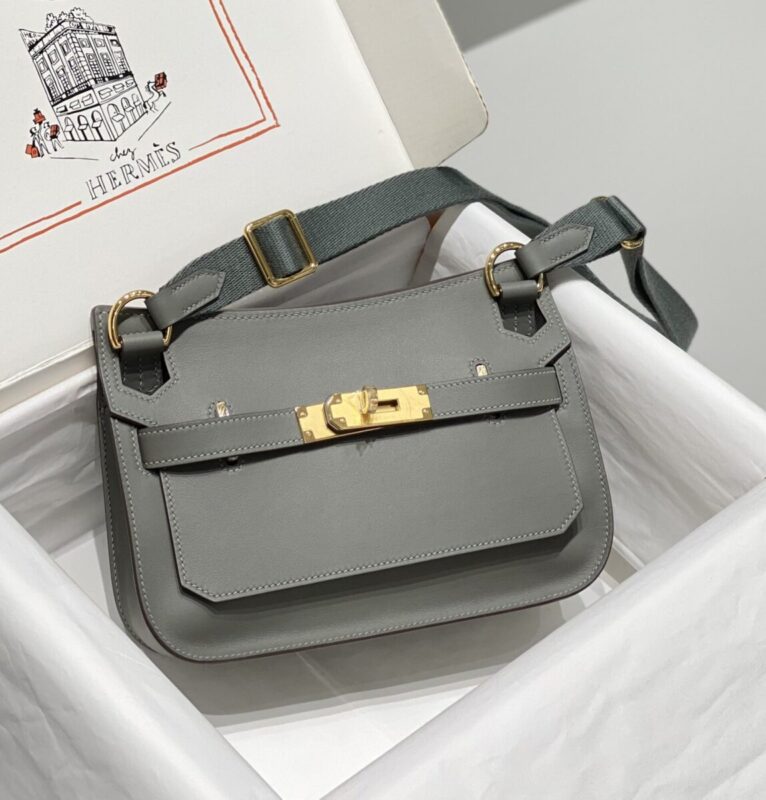 Replica Hermes Jypsiere Cumulonimbus gray - 1:1 designer replica handbag
