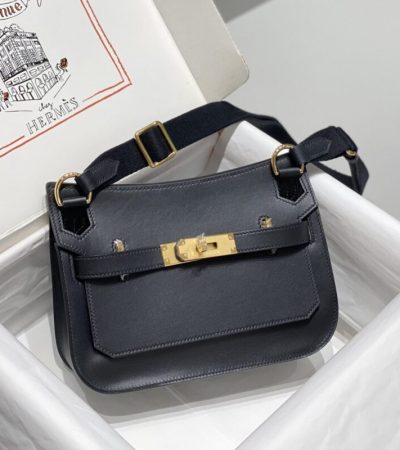 Replica Hermes Jypsiere Black - high-accuracy replica luxury purse