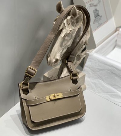 Replica Hermes Jypsiere Elephant Grey - premium-grade designer purse dupe