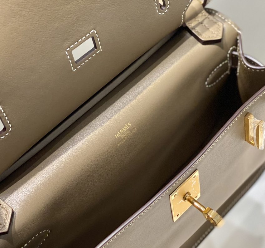 Replica Hermes Jypsiere Elephant Grey - realistic designer-inspired fake bag