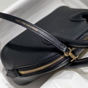 Replica Hermes Mini Bolide - Black - best quality luxury bag dupe