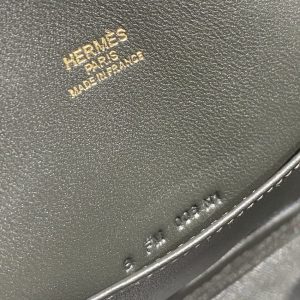 Replica Hermes Mini Bolide -Tin Gray - premium 1:1 fake handbag model
