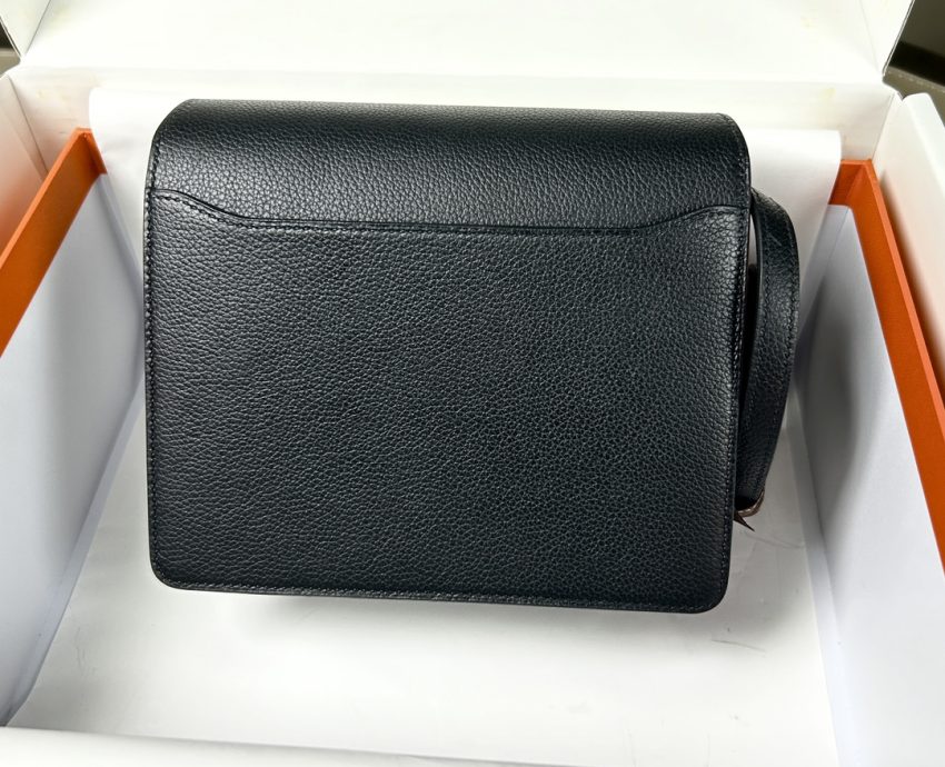 Replica Hermes Sac Roulis Black - high-quality designer bag clone
