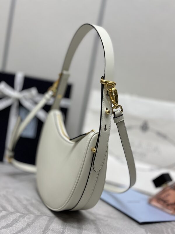 Replica Prada Arque White - best-selling designer handbag dupe