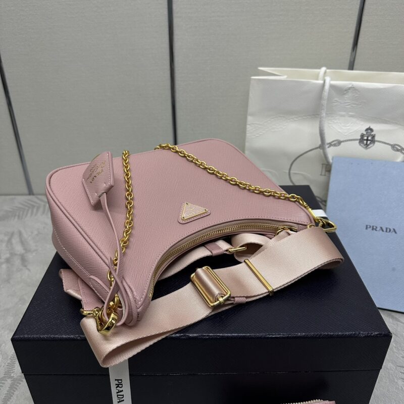Replica Prada Re-Edition 2005 Pink - premium-grade designer purse dupe