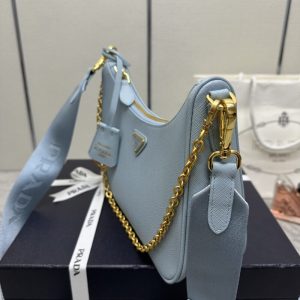 Replica Prada Re-Edition 2005 Blue - high-end fake designer purse