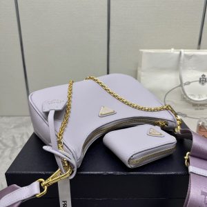 Replica Prada Re-Edition 2005 Purple - high-accuracy replica luxury purse