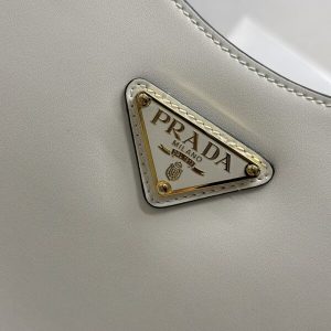 Replica Prada Cleo Medium White - premium 1:1 fake handbag model