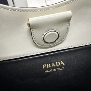 Replica Prada Cleo Medium White - premium-grade designer purse dupe