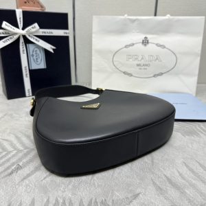 Replica Prada Cleo Medium Black - realistic designer-inspired fake bag