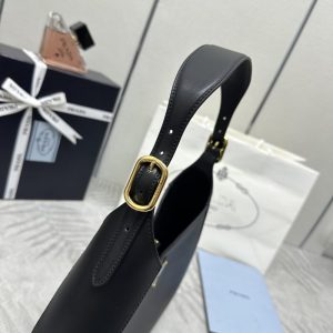 Replica Prada Cleo Medium Black - ultra-realistic fake designer tote