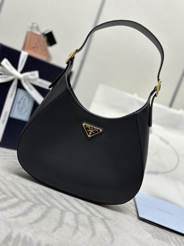 Replica Prada Cleo Medium Black - best quality luxury bag dupe
