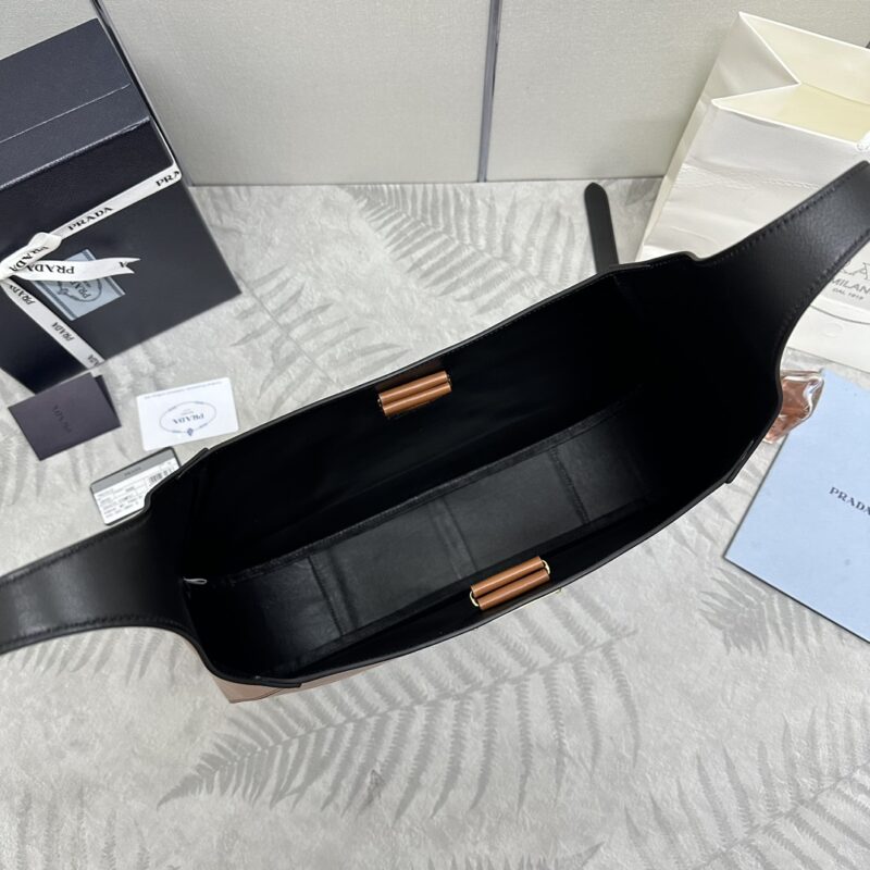 Replica Prada Cleo Large Brown Bag - near-authentic luxury replica handbag