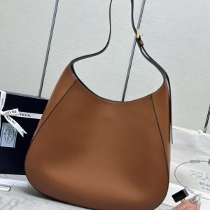 Replica Prada Cleo Large Brown Bag - 1:1 designer replica handbag