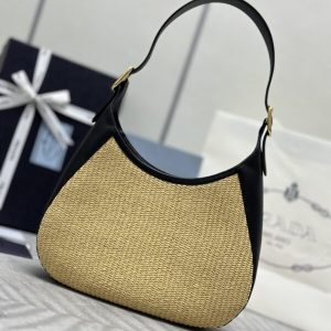 Replica Prada Cleo Black New - 1:1 designer replica handbag