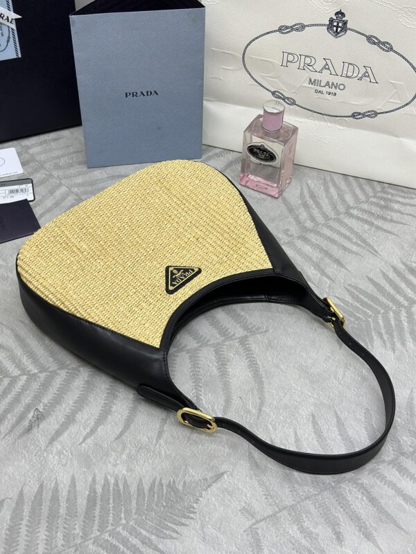 Replica Prada Cleo Black New - 1:1 designer replica handbag