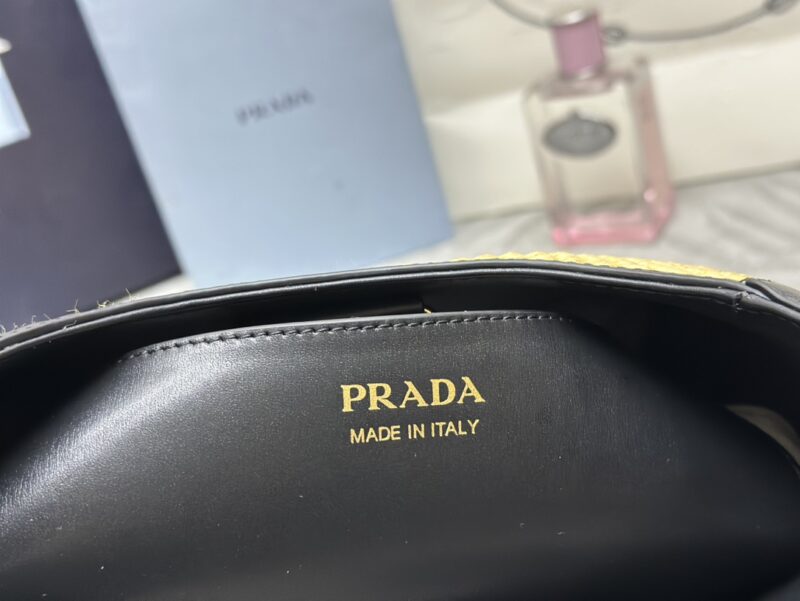 Replica Prada Cleo Black New - near-authentic luxury replica handbag