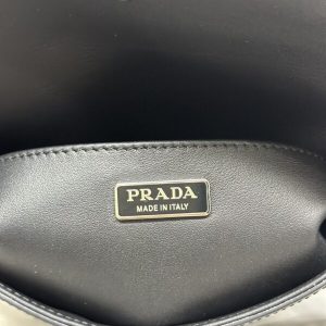 Replica Prada Cleo Small Black Flap - top-rated replica designer bag