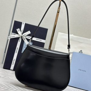 Replica Prada Cleo Small Black Flap - premium-grade designer purse dupe