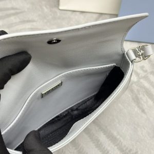 Replica Prada Cleo Small Grey Flap - high-accuracy replica luxury purse