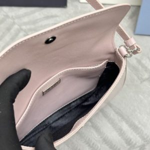 Replica Prada Cleo Small Pink Flap - top-tier luxury replica shoulder bag