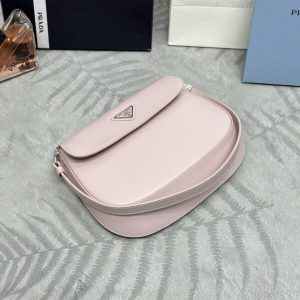 Replica Prada Cleo Small Pink Flap - high-end fake designer purse