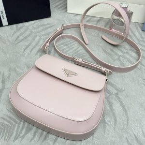 Replica Prada Cleo Pink Bag With Flap - high-accuracy replica luxury purse
