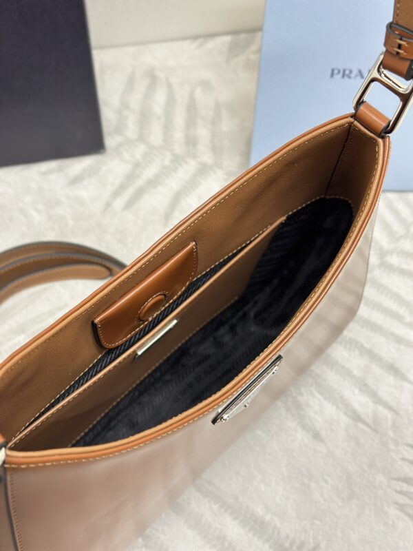 Replica Prada Cleo Brushed Brown Bag - best-selling designer handbag dupe