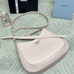 Replica Prada Cleo Brushed Pink Bag - premium-grade designer purse dupe