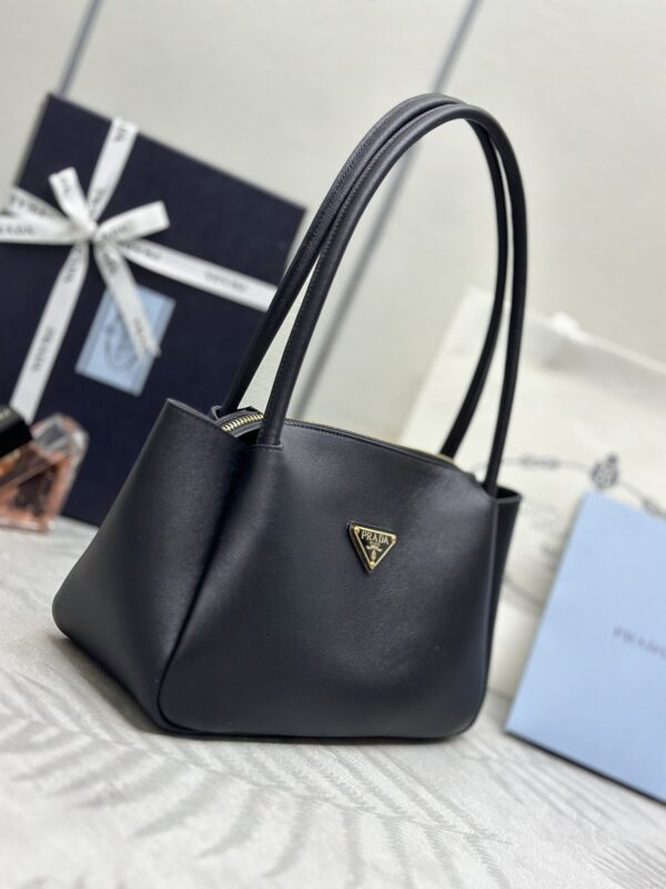 Replica Prada Medium Black Shoulder Bag - high-quality designer bag clone