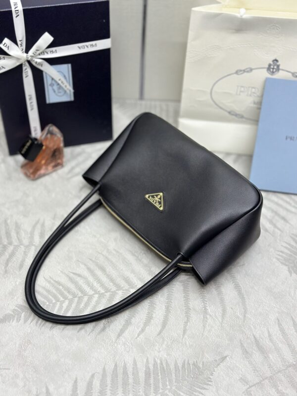 Replica Prada Medium Black Shoulder Bag - top-tier luxury replica shoulder bag