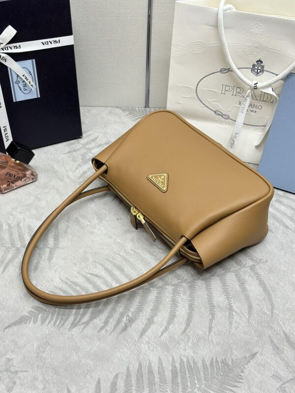 Replica Prada Medium Caramel Shoulder Bag - high-accuracy replica luxury purse