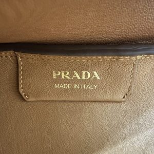 Replica Prada Medium Caramel Shoulder Bag - high-accuracy replica luxury purse