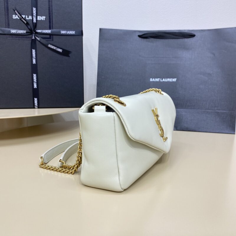 Replica YSL Calypso White - near-authentic luxury replica handbag
