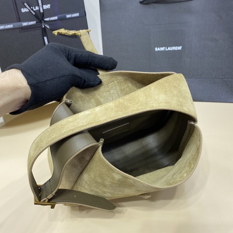 Replica YSL LE 5 A 7 Small Suede - premium 1:1 fake handbag model