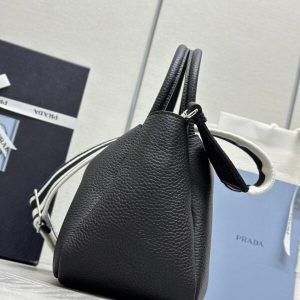 Replica Prada Small Leather Handbag - high-end fake designer purse
