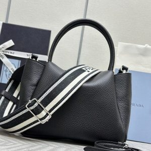 Replica Prada Small Leather Handbag - high-accuracy replica luxury purse