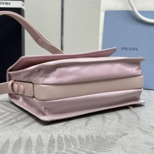 Replica Prada Re-Nylon Shoulder Bag Pink - high-end fake designer purse