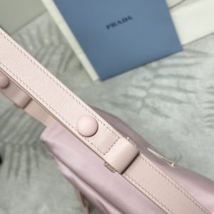 Replica Prada Re-Nylon Shoulder Bag Pink - ultra-realistic fake designer tote
