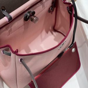 Replica Hermes Herbag 31cm Pink - best-selling designer handbag dupe