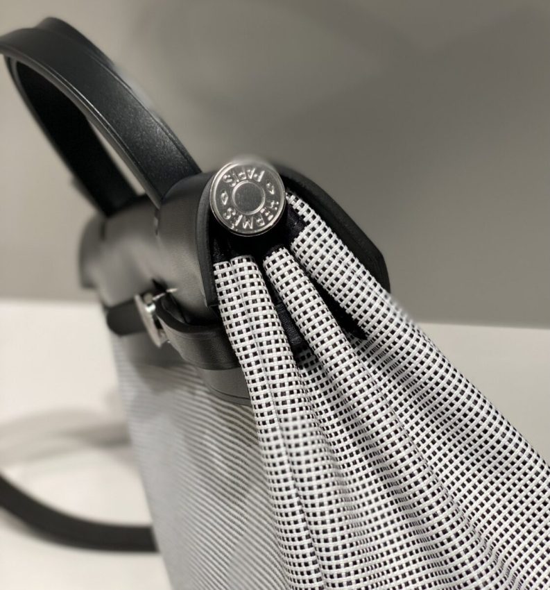 Replica Hermes Herbag 31cm White - high-end fake designer purse