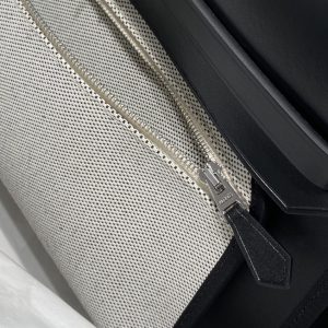 Replica Hermes Herbag 31cm Black - 1:1 designer replica handbag