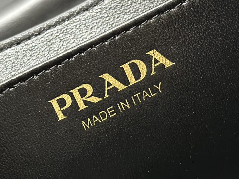 Replica Prada Small Shoulder Bag Black - premium 1:1 fake handbag model