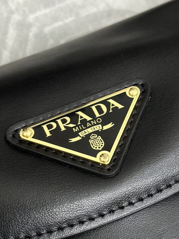 Replica Prada Small Shoulder Bag Black - top-tier luxury replica shoulder bag