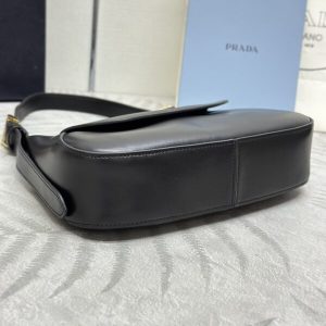 Replica Prada Small Shoulder Bag Black - high-quality designer bag clone