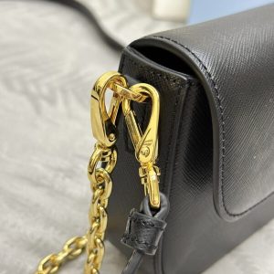 Replica Prada Mini Saffiano Black - elite superclone designer purse