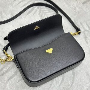 Replica Prada Mini Saffiano Black - top-rated replica designer bag