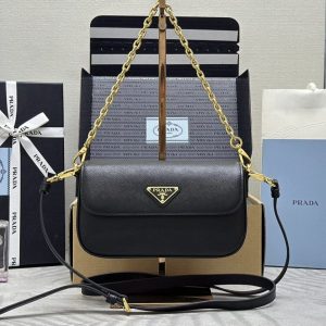Replica Prada Mini Saffiano Black - 1:1 designer replica handbag