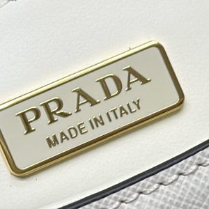 Replica Prada Mini Saffiano White - high-accuracy replica luxury purse