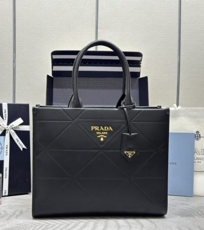 Replica Prada Symbole Black - best quality luxury bag dupe